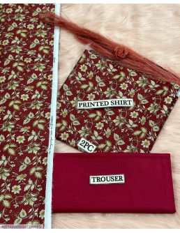 2 Pcs Women's Unstitched...