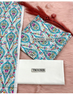 2 Pcs Women's Unstitched...