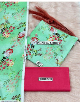 2 Pcs Women's Unstitched...