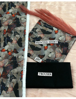 2 Pcs Women's Unstitched...