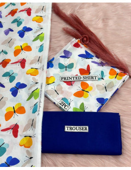 2 Pcs Women's Unstitched...