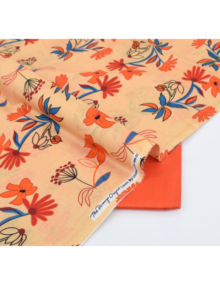 2 Pcs Women's Unstitched Digital...