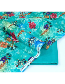 2 Pcs Women's Unstitched...