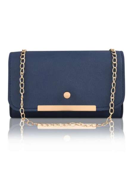 Stylish Blue PU Leather bag set-4pcs 