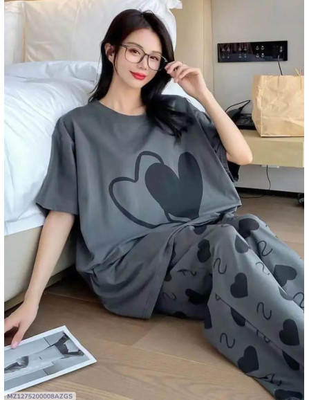 2pcs women's stitched cotton jersey...