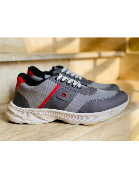 Men's fabric walking fancy sneakers