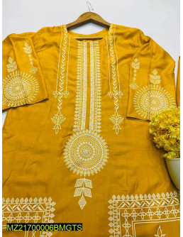 2pcs women's stitched linen... 2
