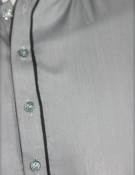 Men Ready to wear Grey Maloki Kurta...