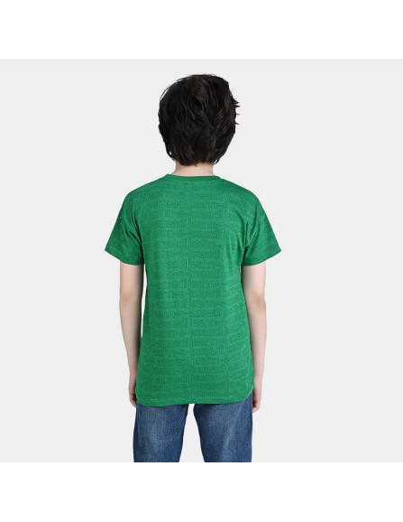 Boys Poly Cotton Jersey T-Shirt H/S...