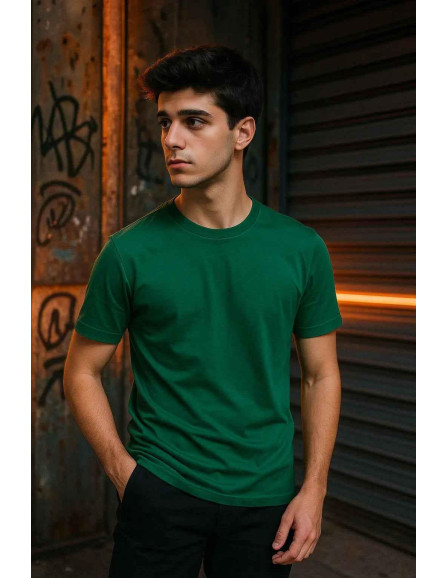 Emerald Green T-Shirt – Regular Fit 