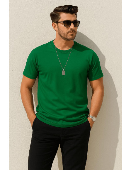 Emerald Green T-Shirt – Regular Fit 