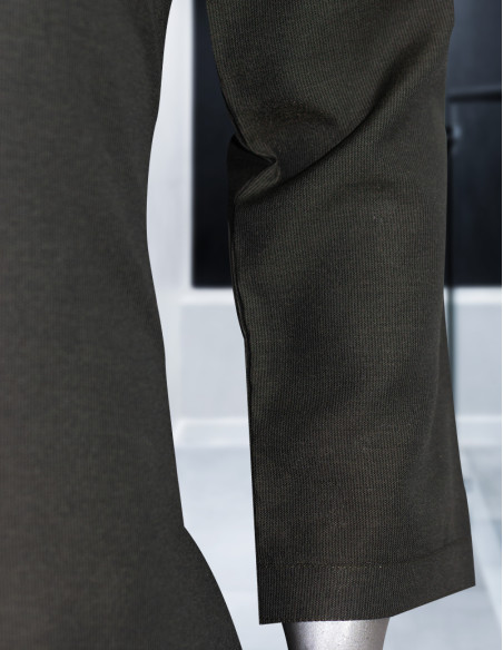 Men Ready to wear Timber Green Maloki Kurta Pajama/Trouser by Kurta Dukan