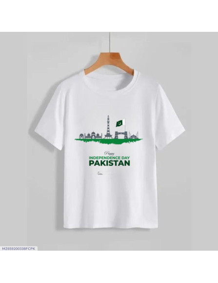 1 Pc Men's Cotton Printed T-Shirt