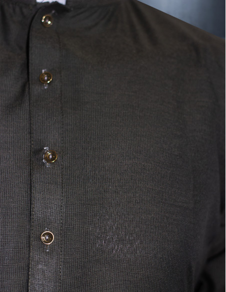 Men Ready to wear Timber Green Maloki Kurta Pajama/Trouser by Kurta Dukan