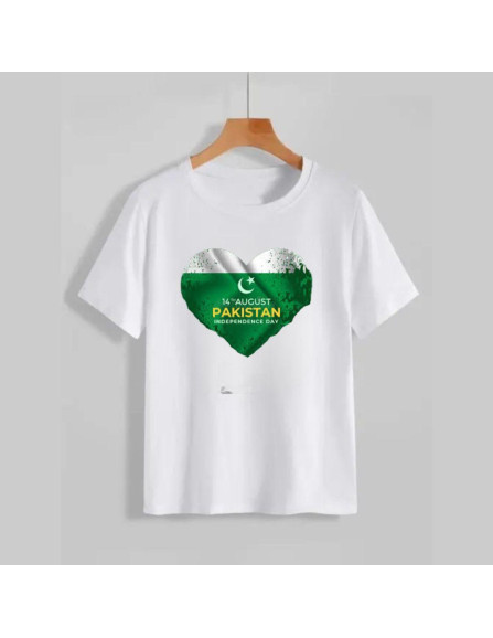 1 Pc Men's Cotton Printed T-Shirt