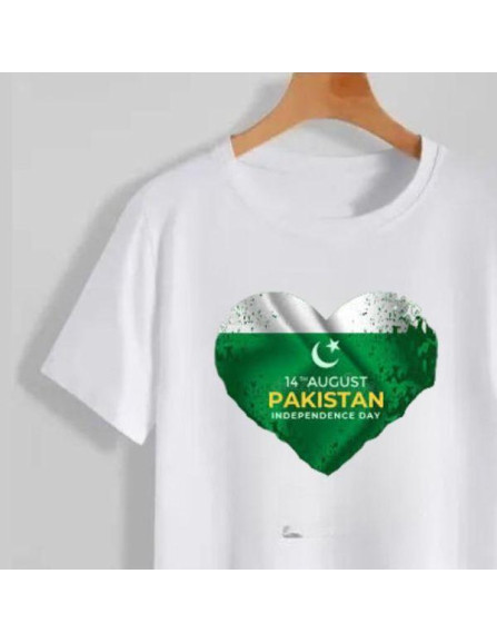 1 Pc Men's Cotton Printed T-Shirt