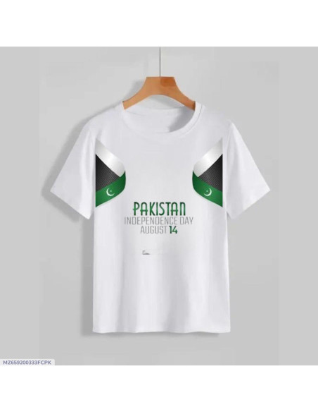 1 Pc Men's Cotton Printed T-Shirt