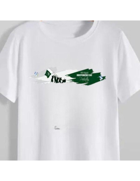 1 Pc Men's Cotton Printed T-Shirt