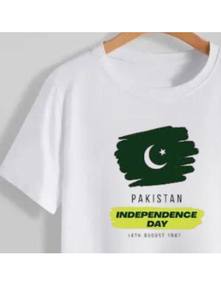 1 Pc Men's Cotton Printed T-Shirt