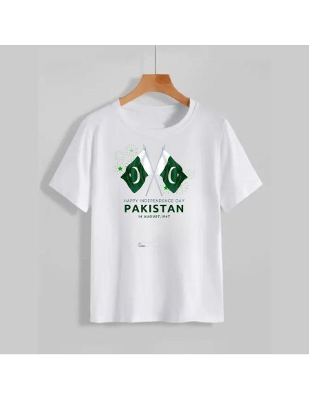 1 Pc Men's Cotton Printed T-Shirt