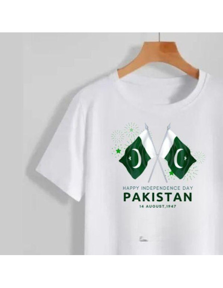 1 Pc Men's Cotton Printed T-Shirt