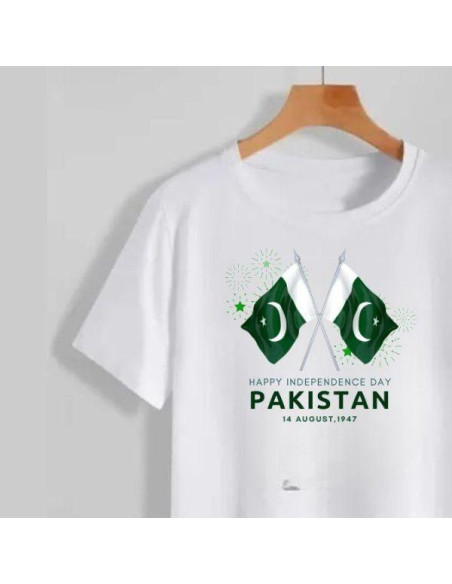 1 Pc Men's Cotton Printed T-Shirt