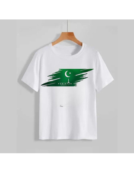 1 Pc Men's Cotton Printed T-Shirt