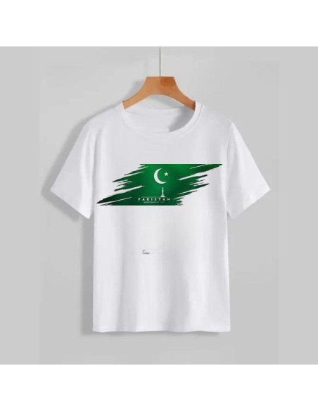 1 Pc Men's Cotton Printed T-Shirt