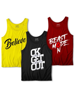 Men's Printed Sando Tanks...