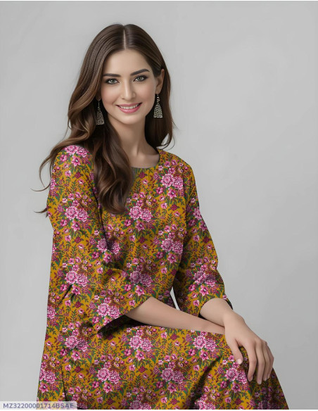 2Pce Lawn Printed Suit 