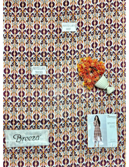 2Pce Lawn Printed Suit 