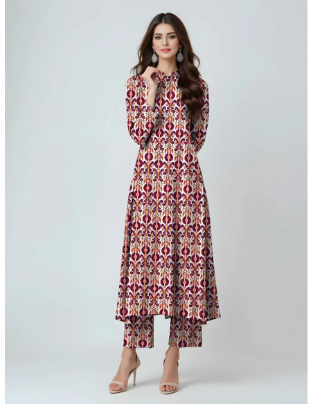 2Pce Lawn Printed Suit 