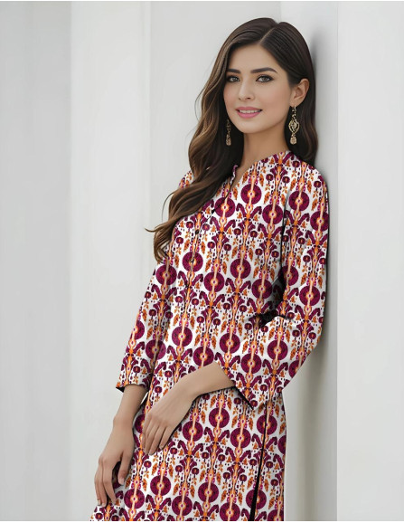 2Pce Lawn Printed Suit 