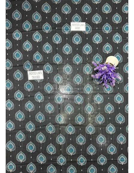 2Pce Lawn Printed Unstitched Suit