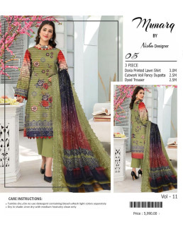 3 pce unstitched-fabric 