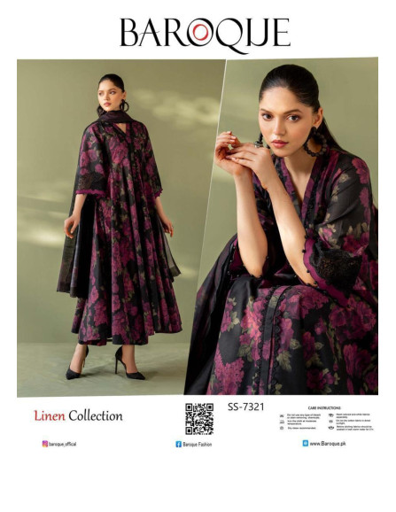 3 Pcs Women's Unstitched Digital suite 