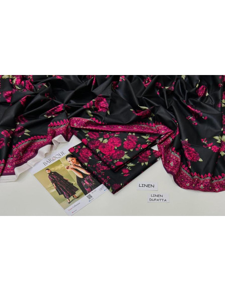 3 Pcs Women's Unstitched Digital suite 