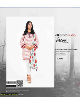 3 Pcs Women's Unstitched...