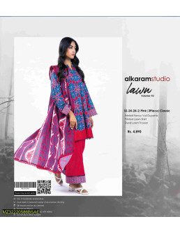 3 Pcs Women's Unstitched...