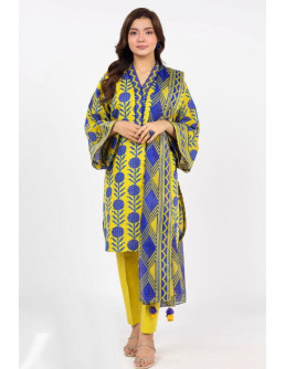 3 Pcs Women's Unstitched... 2