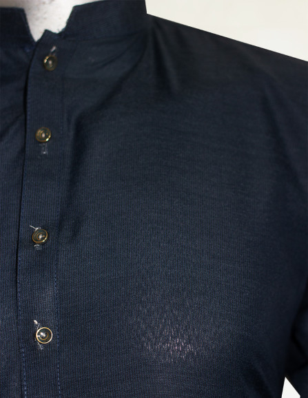 Men Ready to wear Navy Blue Maloki...