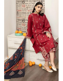 3 Pce Women's Unstiched... 2