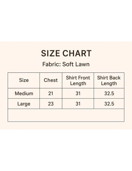 1 PC woman stitched Lawn digital print 🐾