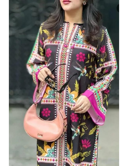 Stylish Women's Stitched Shirt And...