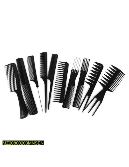 Salon hair comb set