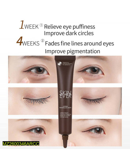 Caffeine eye cream
