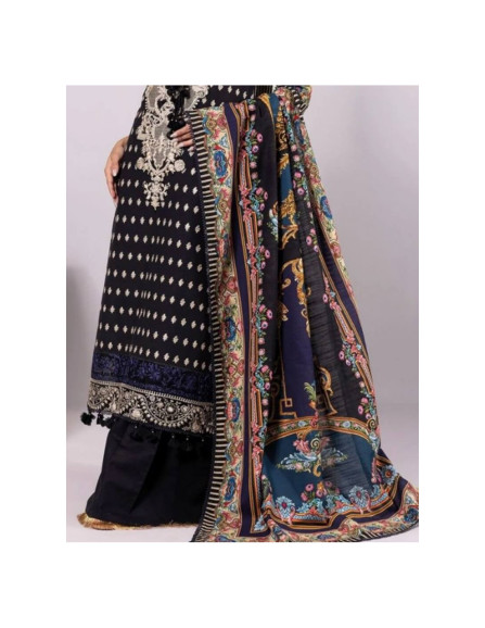 Khaadi Black Khaadi Fabric Unstitched...