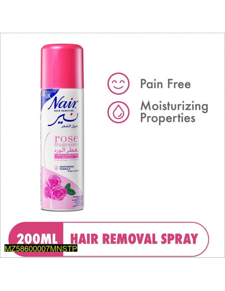 Hair removal spray