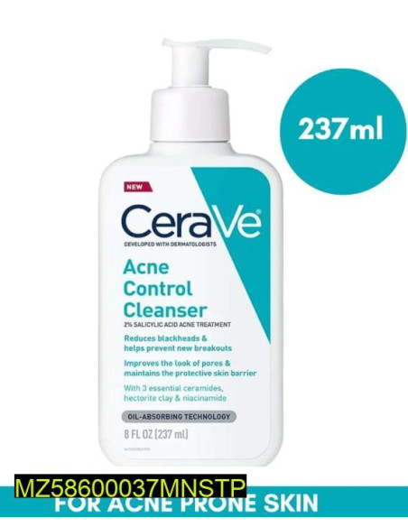 Anti acne facial cleanser