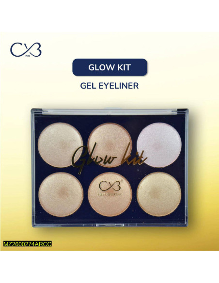 Charm Vogue Beauty Paris Glow Kit Highlighter palette